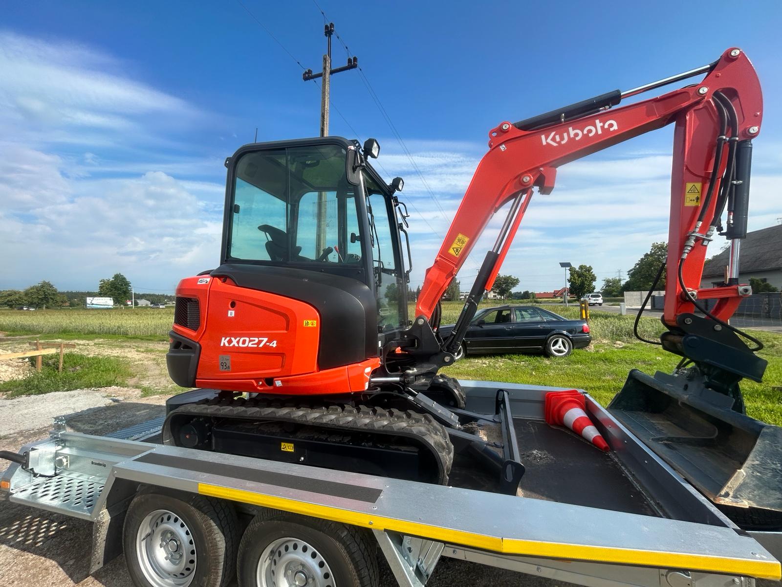 Zapraszamy do korzystania z usług minikoparką